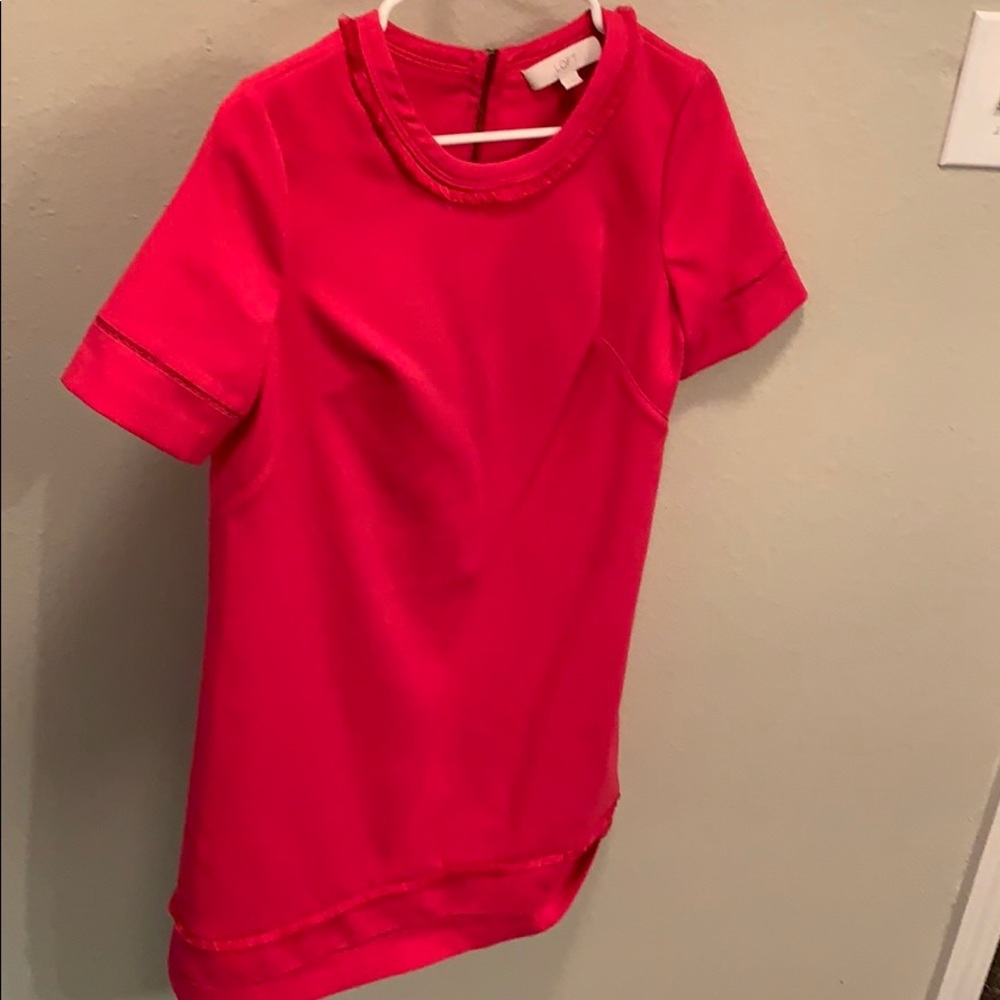 Pink LOFT dress